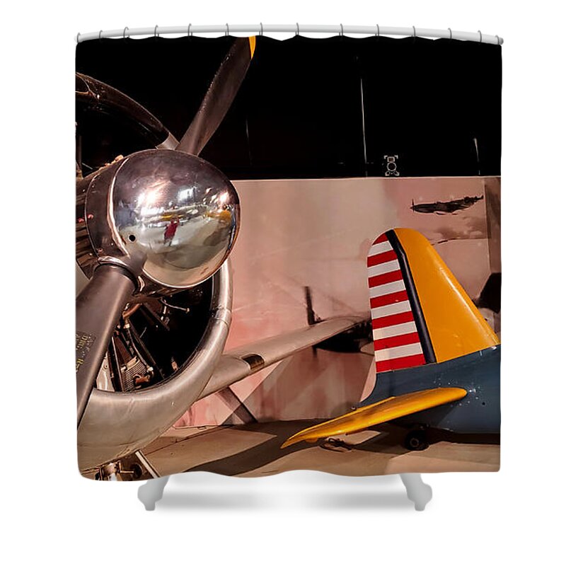 Southern Museum Of Flight Shower Curtain featuring the photograph Southern Museum of Flight #25 by Kenny Glover