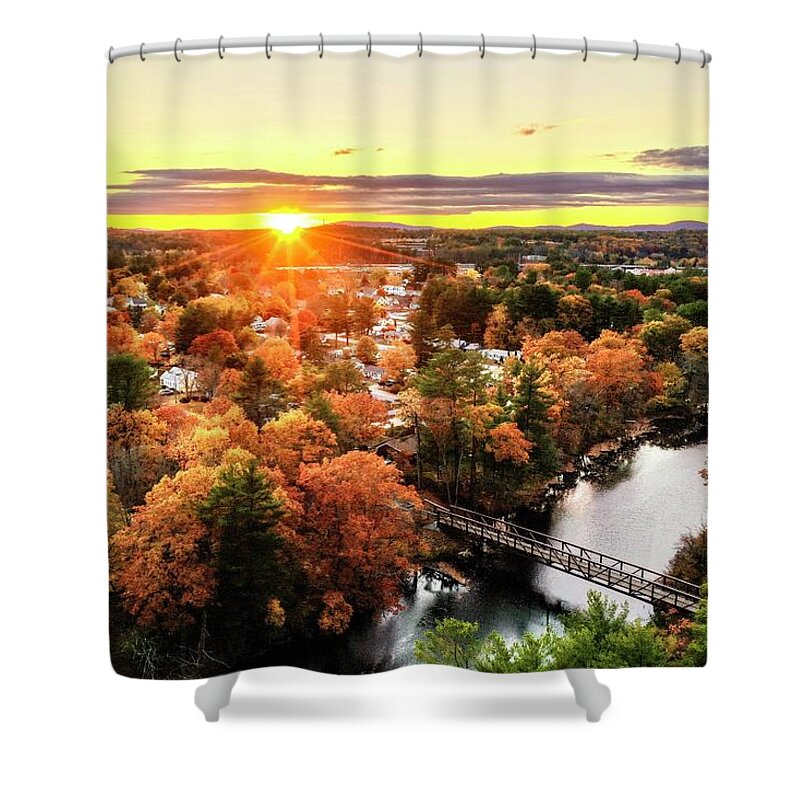  Shower Curtain featuring the photograph Fall #3 by John Gisis