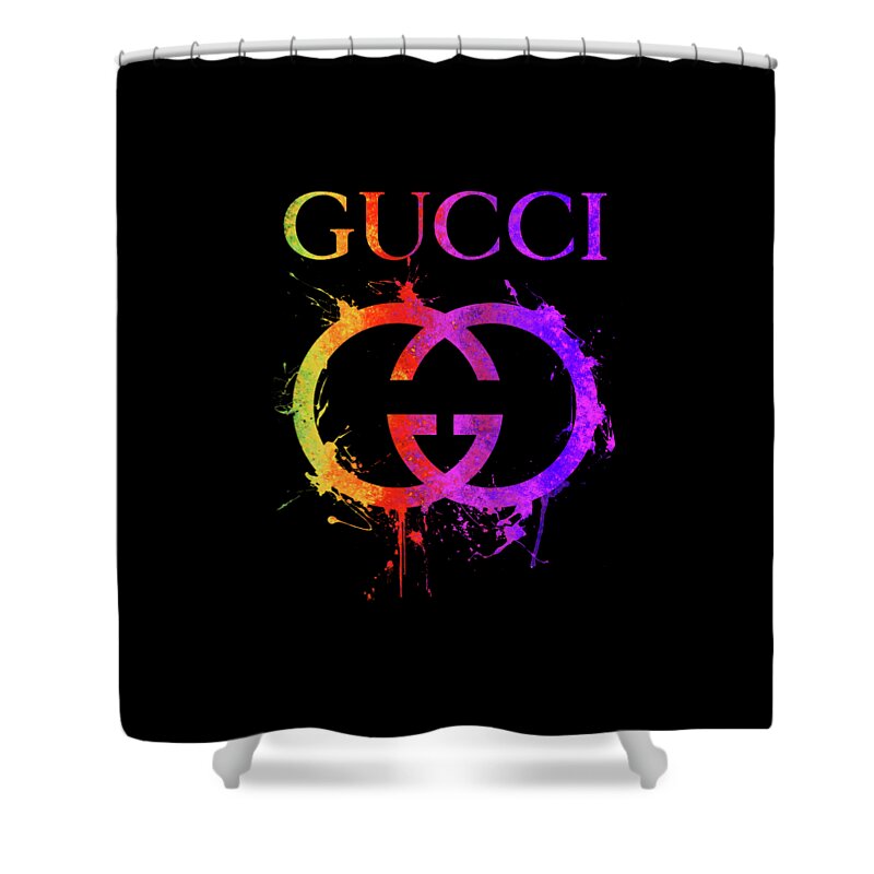New logo Gucci shower curtain