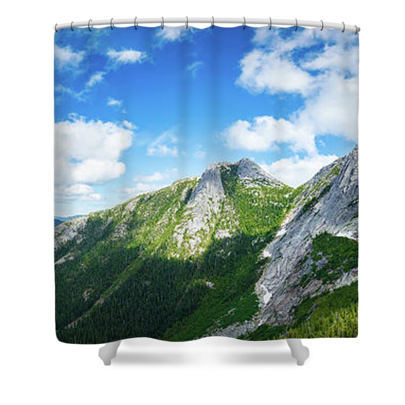 Canada Shower Curtain featuring the photograph Mountain Landscape #3 by Rick Deacon
