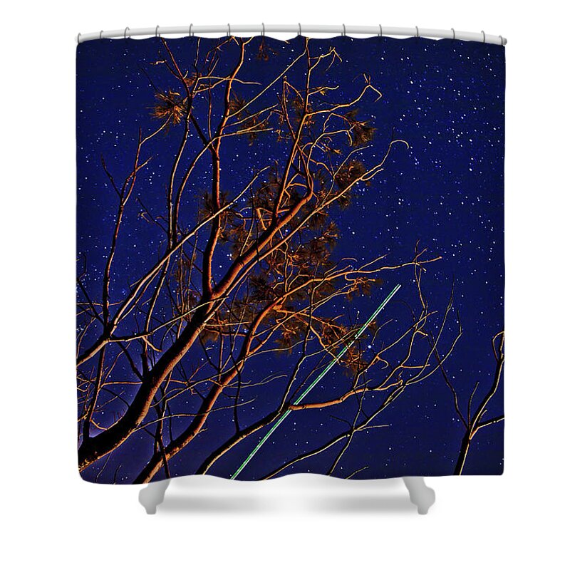 Of Mars Gallery Shower Curtains