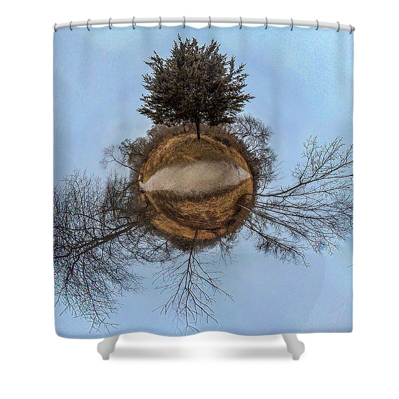 360 Shower Curtain featuring the photograph 360 View by Roni Chastain