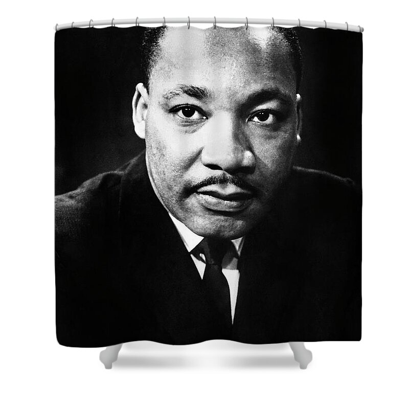 1968 Shower Curtain featuring the photograph MARTIN LUTHER KING, Jr #38 by Granger