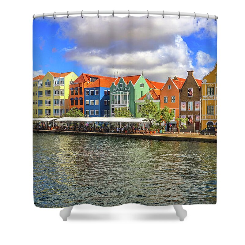 Curacao Dutch Antilles Shower Curtain featuring the photograph Curacao Dutch Antilles #39 by Paul James Bannerman