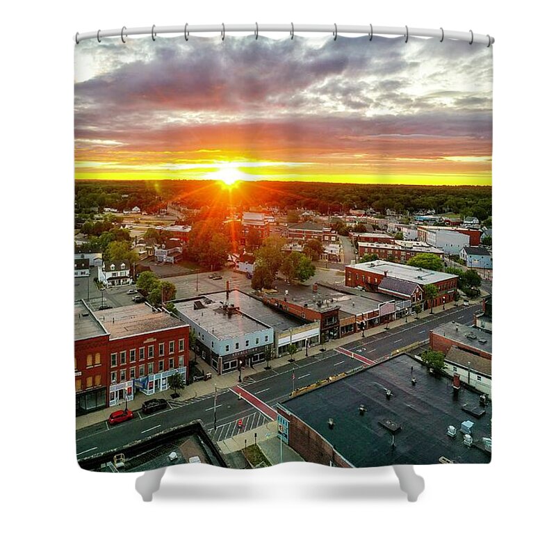  Shower Curtain featuring the photograph Rochester by John Gisis