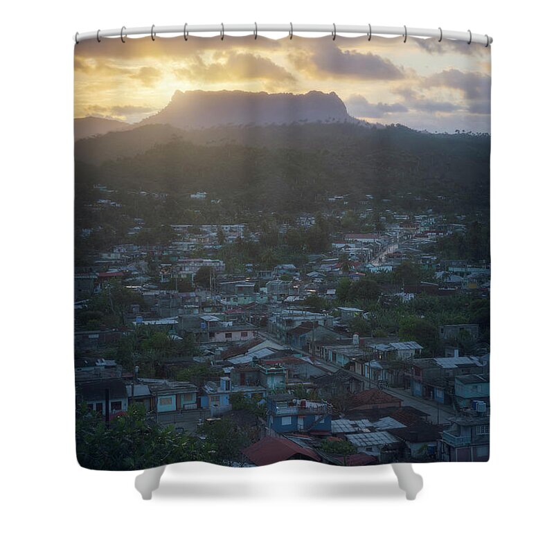 Baracoa Shower Curtain featuring the photograph Baracoa Guantanamo Province Cuba #4 by Tristan Quevilly