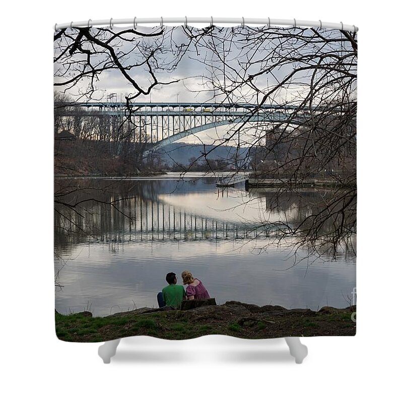 Inwood Hill Park Shower Curtain featuring the photograph Inwood Hill Park #5 by Cole Thompson