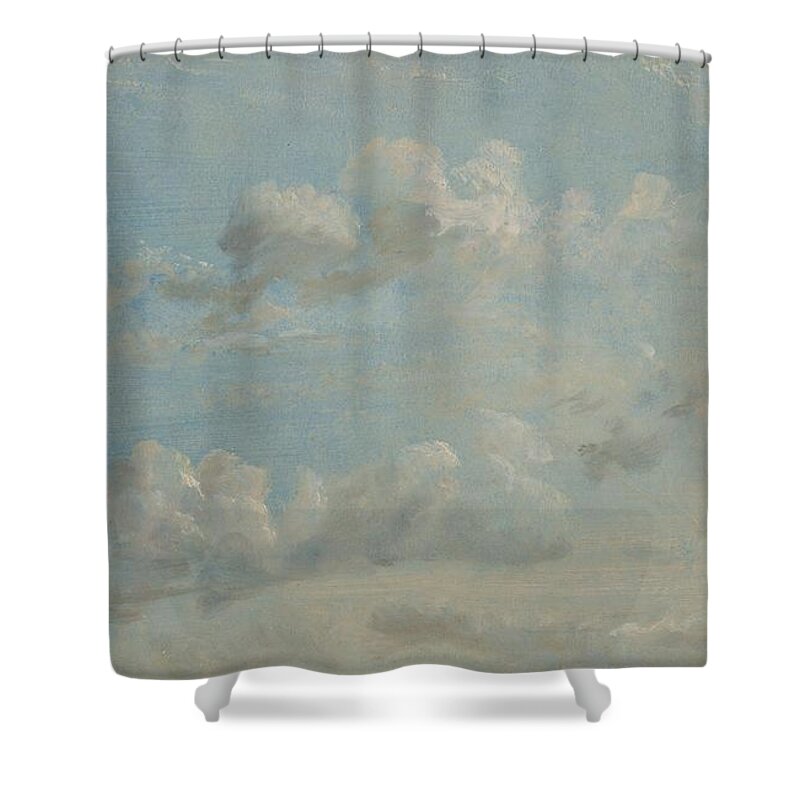 Study Shower Curtain featuring the painting Cloud Study #28 by John Constable