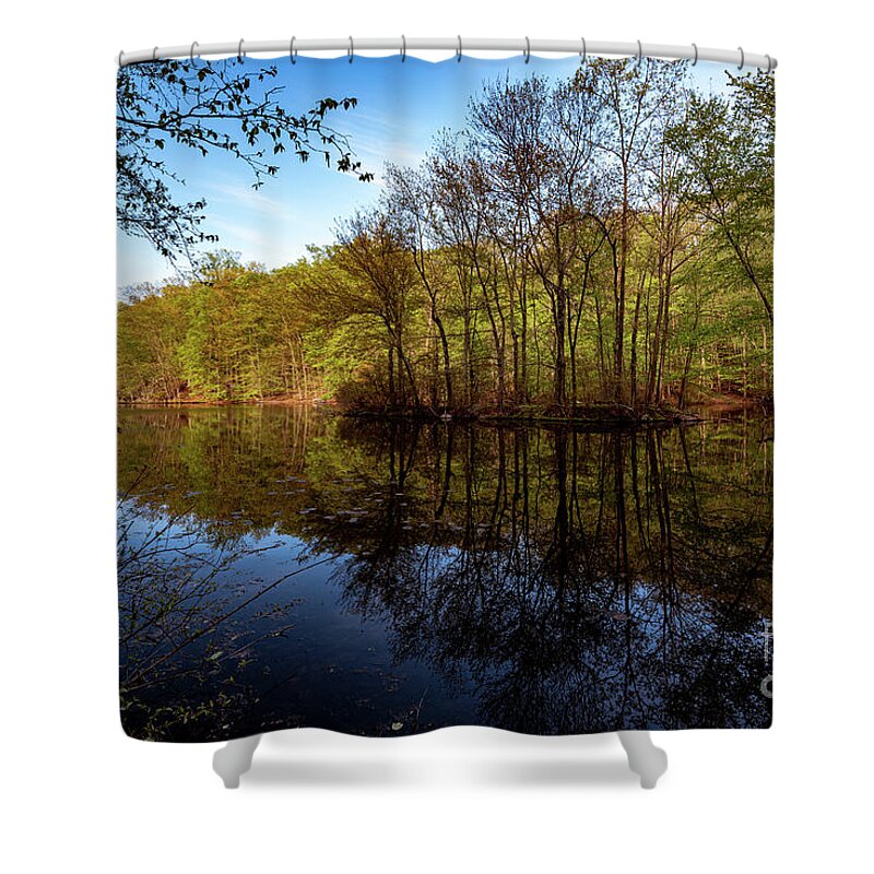 2020 Shower Curtain featuring the photograph Spring in Hudson Valey #6 by Stef Ko