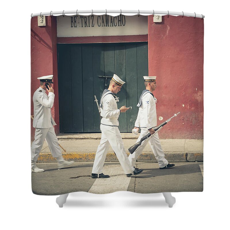 Cartagena Shower Curtain featuring the photograph Cartagena Bolivar Colombia #7 by Tristan Quevilly