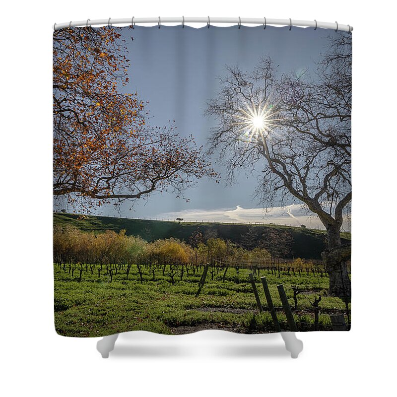  Shower Curtain featuring the photograph San Luis Obispo #8 by Lars Mikkelsen