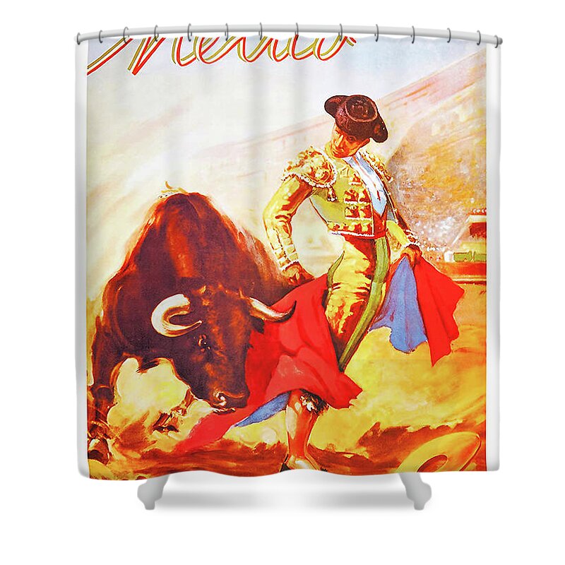 Bull Fight Shower Curtains
