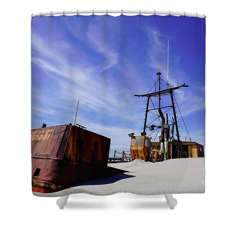  Shower Curtain featuring the photograph OBX #9 by Annamaria Frost