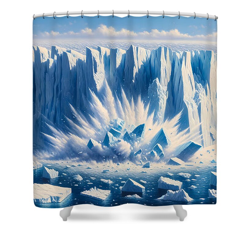 The Shard Shower Curtains