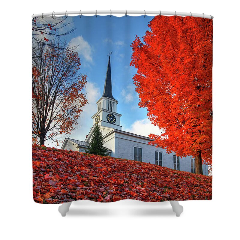 Fine Art Shower Curtain featuring the photograph A Different View by Robert Harris