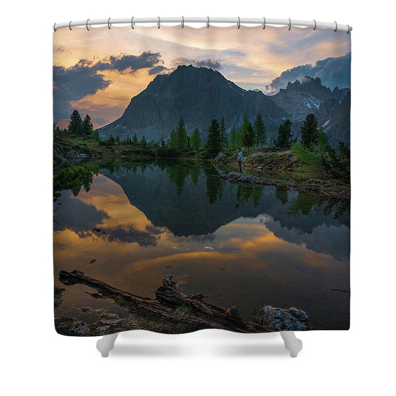 Limides Shower Curtain featuring the photograph A dreamy world by Yuri Santin