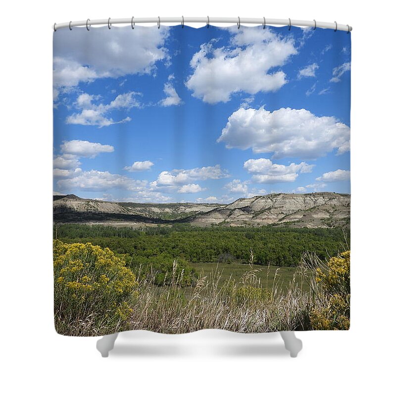 Fall Shower Curtain featuring the photograph A Hint of Fall by Amanda R Wright