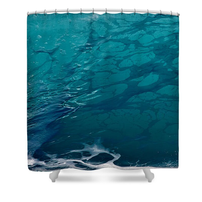 Kauai Shower Curtain featuring the photograph A Wave's Beating Heart by Debra Banks