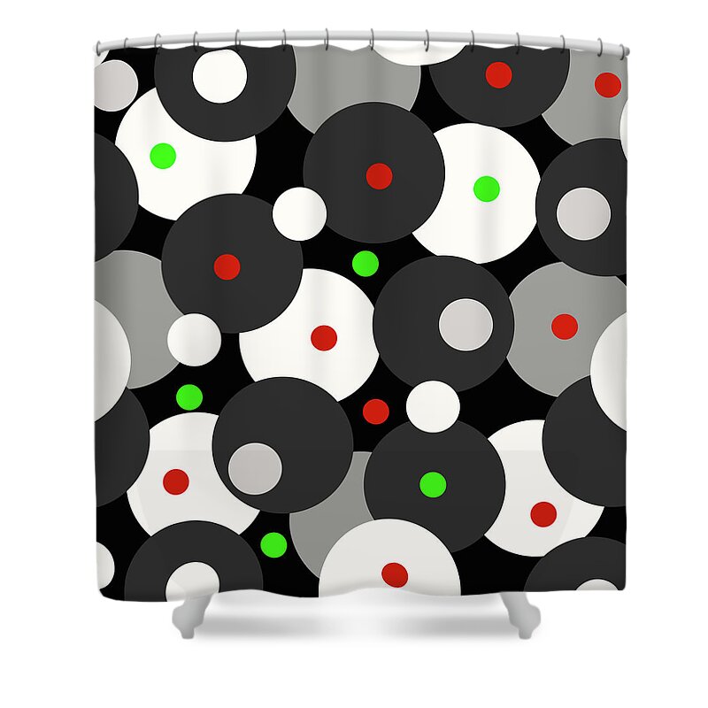 Pattern Shower Curtain featuring the photograph Abstract Patterns by Amelia Pearn