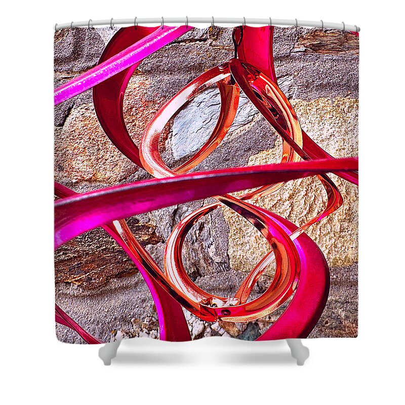 Abstract Shower Curtain featuring the photograph Abstract Swirl by Lee Darnell