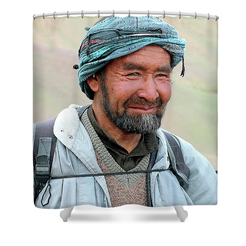  Shower Curtain featuring the photograph Afghanistan 162 by Eric Pengelly