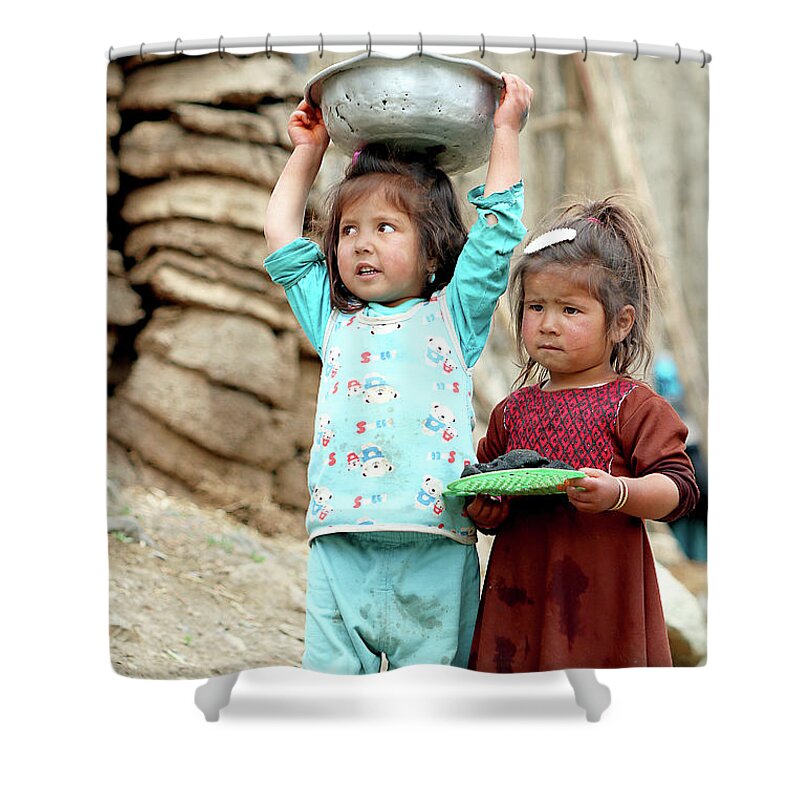  Shower Curtain featuring the photograph Afghanistan 22 by Eric Pengelly