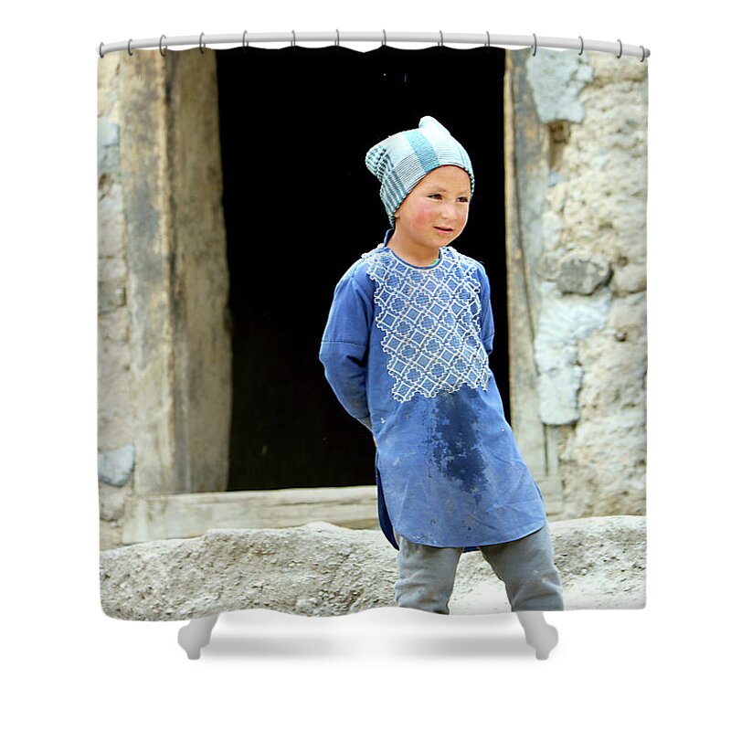  Shower Curtain featuring the photograph Afghanistan 23 by Eric Pengelly