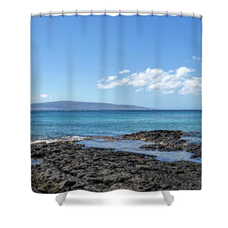 Ahihi Bay Shower Curtain featuring the photograph Ahihi Bay Maui by Chris Spencer