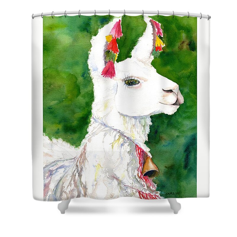 Llama Shower Curtains