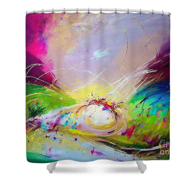 Organic Form Shower Curtains