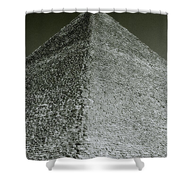 Great Pyramid Shower Curtain featuring the photograph Ancient Pyramids by Shaun Higson