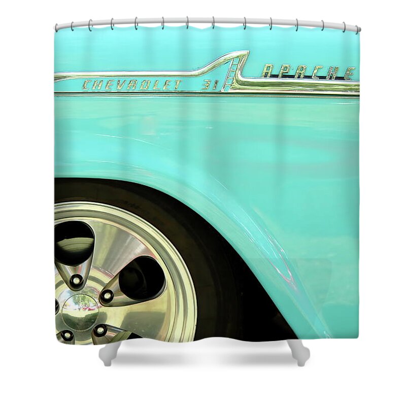 Truck Shower Curtain featuring the photograph Apache by Lens Art Photography By Larry Trager