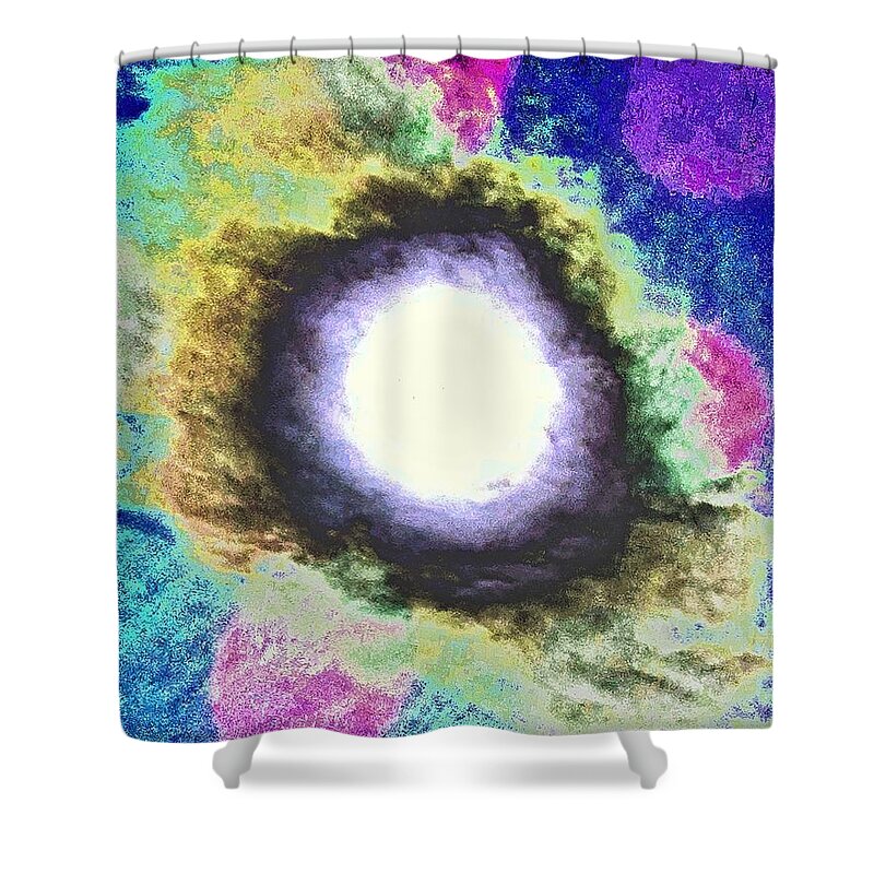 Sun Shower Curtain featuring the photograph April Sun by Andrew Lawrence