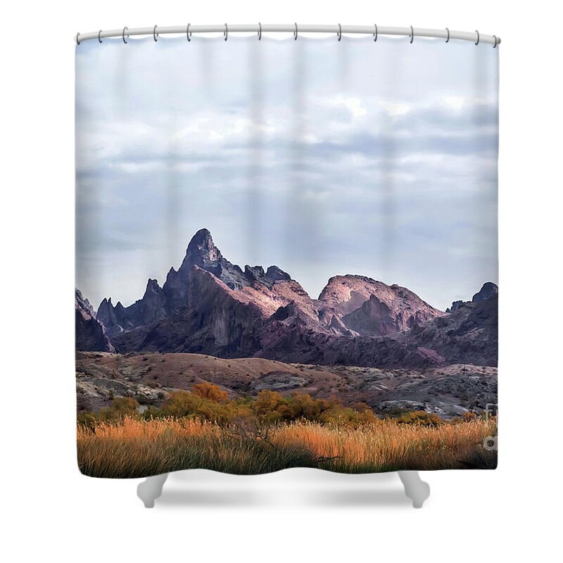 Arizona Shower Curtain featuring the photograph Arizona Autumn by Neala McCarten