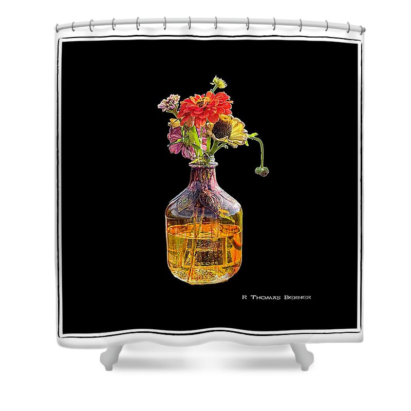 Flowers Shower Curtain featuring the photograph Arrangement by R Thomas Berner