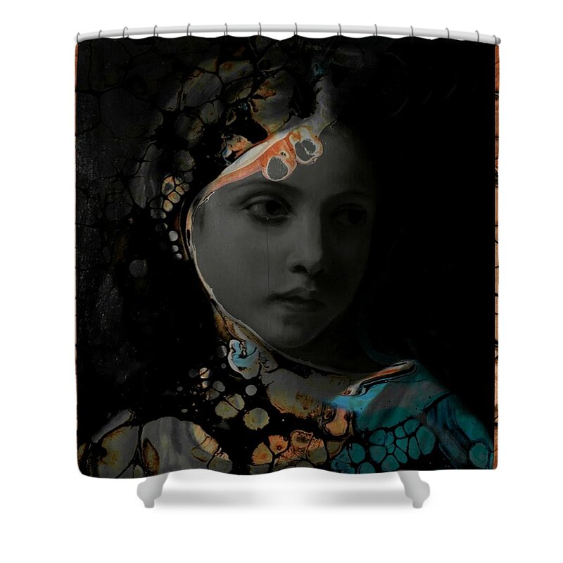 Emotion Shower Curtain featuring the digital art As Dreams Go By by Paul Lovering