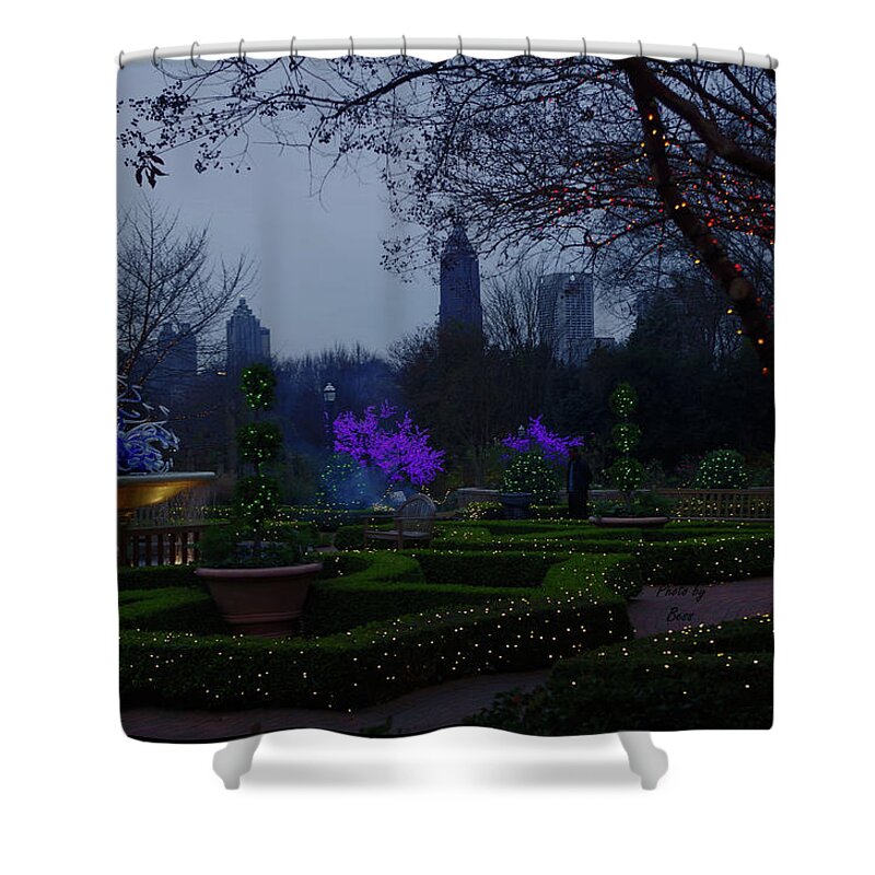 Atlanta Shower Curtain featuring the photograph Atlanta Botanical Garden by Bess Carter