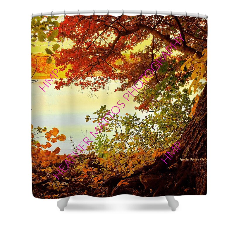 Autumn Shower Curtain featuring the photograph Autumn Glory by Heather M Photography