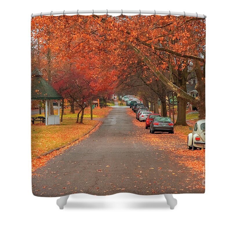 4810 Shower Curtain featuring the photograph Autumn in Indianapolis by FineArtRoyal Joshua Mimbs