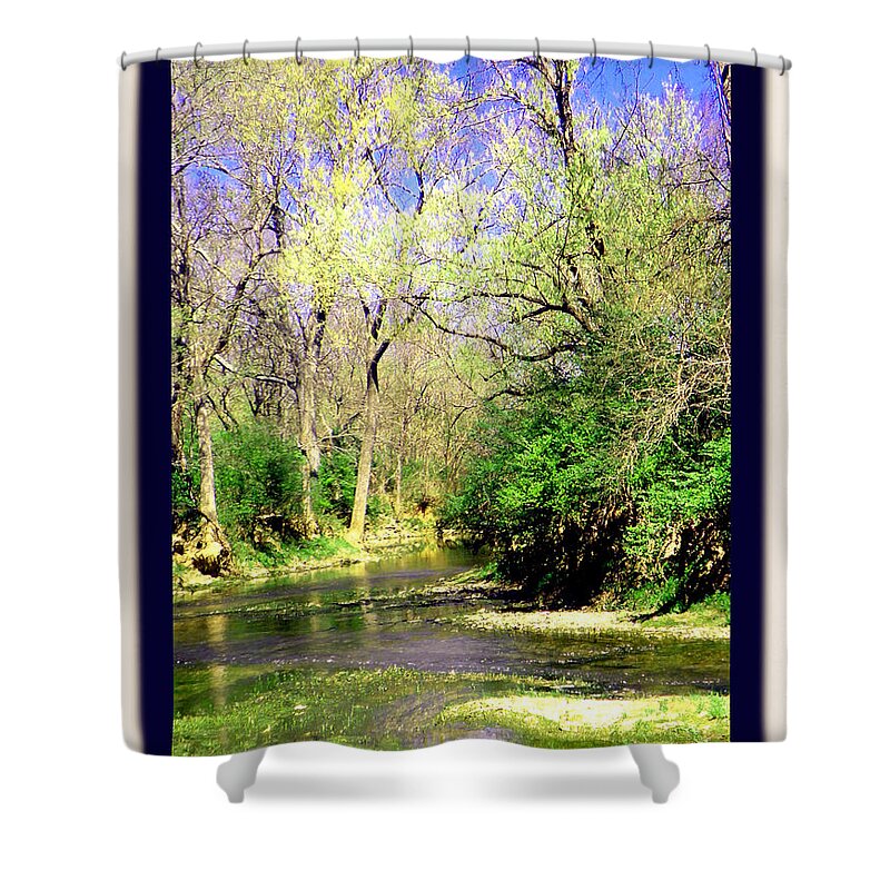  Shower Curtain featuring the photograph Autumn Light by Shirley Moravec
