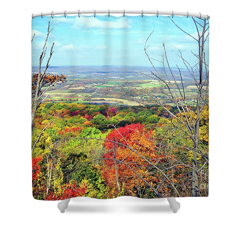 Fall Shower Curtain featuring the photograph Autumn Magic by Geoff Crego