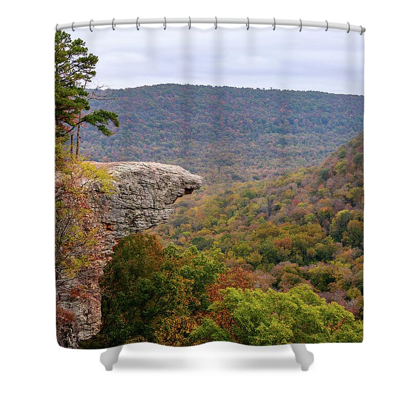 Arkansas Shower Curtain featuring the photograph Autumn Splendor by Michael Scott