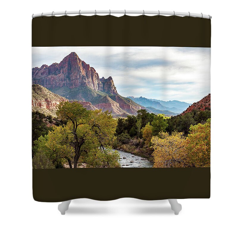 Utah Shower Curtain featuring the photograph Autumn View by James Marvin Phelps
