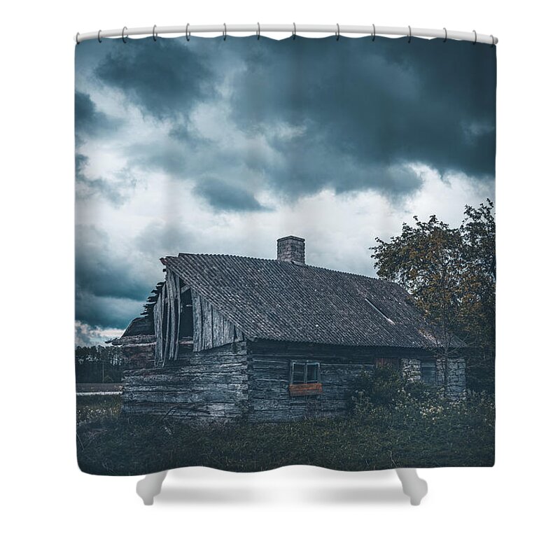 Drama Shower Curtain featuring the photograph Back in Time by Philippe Sainte-Laudy