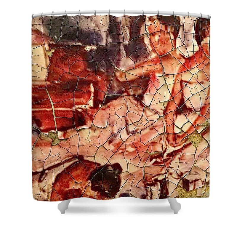  Shower Curtain featuring the painting Ballerina 2.0 by Angie ONeal