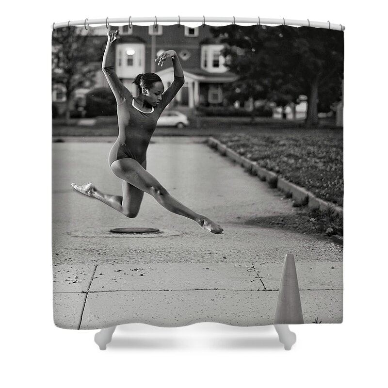  Shower Curtain featuring the photograph Ballet Dancer by Al Harden