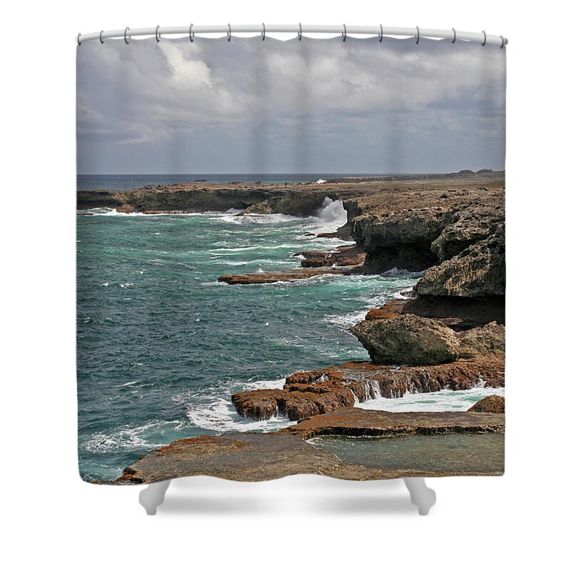 Barbados Shower Curtain featuring the photograph Barbados 2 by Richard Krebs