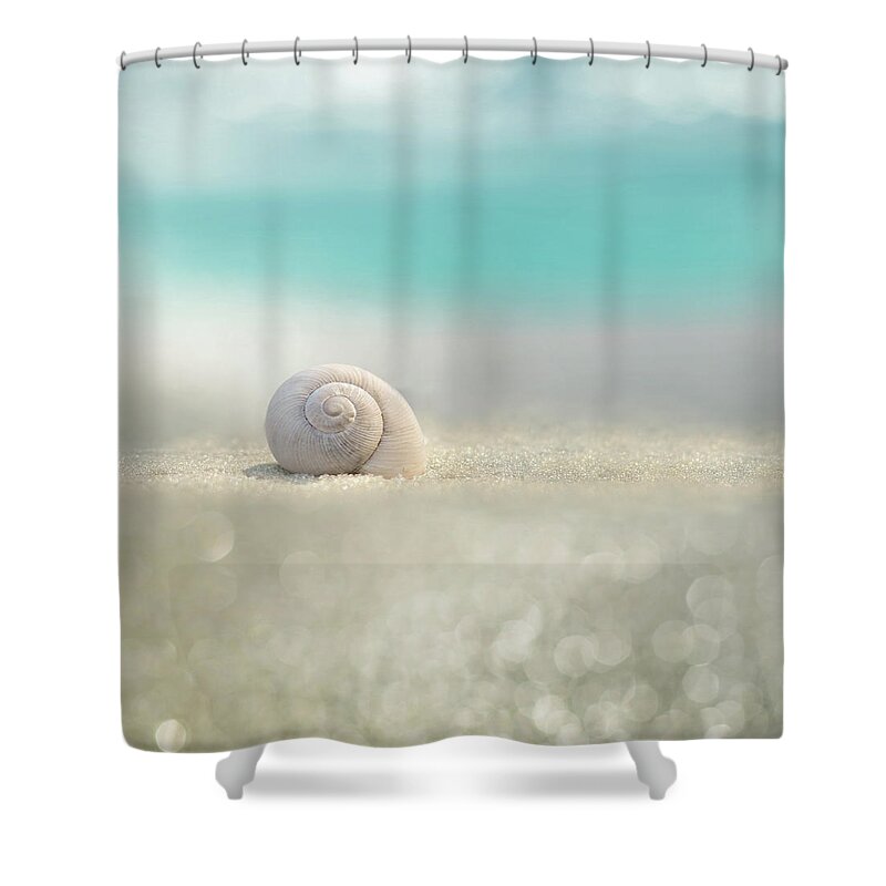 Beach Shower Curtain featuring the photograph Beach House by Laura Fasulo
