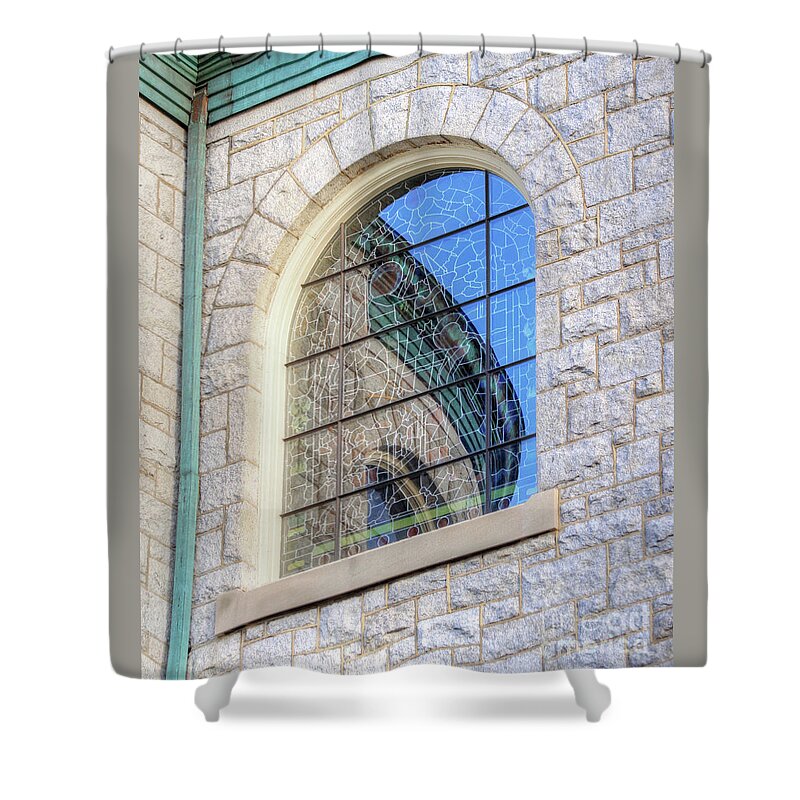 Harrisburg Shower Curtain featuring the photograph Beautiful Reflection by Geoff Crego