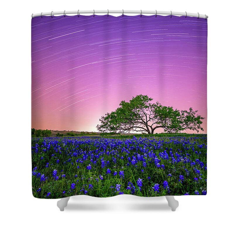 2021 Shower Curtain featuring the photograph Beneath a Texas Sky by KC Hulsman